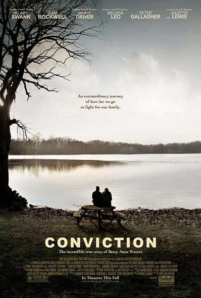Post image for CONVICTION – with Hilary Swank, Sam Rockwell, Minnie Driver, directed by Tony Goldwyn – Movie Review