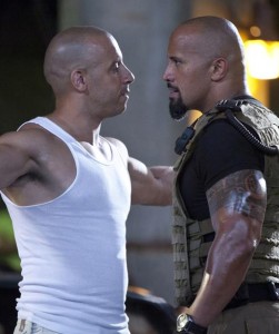 Fast Five with Vin Diesel and Dwayne “The Rock” Johnson directed by Justin Lin