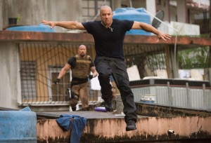 Fast Five with Vin Diesel and Dwayne “The Rock” Johnson directed by Justin Lin