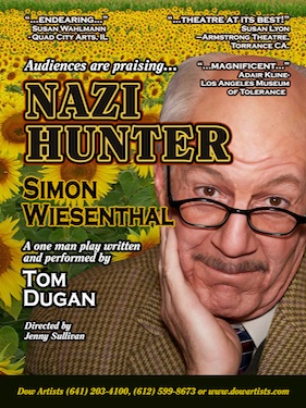 Post image for LA Theater Review: NAZI HUNTER – SIMON WIESENTHAL (Theatre 40 in Beverly Hills)