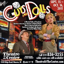 Post image for Regional Theater Review: GUYS AND DOLLS (Theatre at the Center in Munster, Indiana)