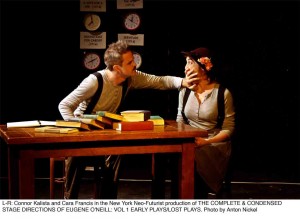 Off Broadway Theater Review - The Complete & Condensed Stage Directions Of Eugene O’Neill, Volume One: Early Plays/Lost Plays - The New York Neo-Futurists at the Kraine Theater - review of Thomas Antoinne