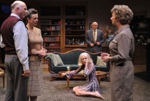 A Delicate Balance by Edward Albee at the Aurora Theatre Company in Berkeley – directed by Tom Ross – with Ken Grantham, Kimberly King, Jamie Jones, Carrie Paff, Charles Dean, Anne Darragh – Bay Area Theater Review by Stacy Trevenon