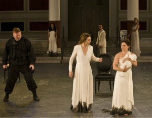 Trojan Women (After Euripides) at the Getty Villa – directed by Anne Bogart – adapted by Jocelyn Clark – Los Angeles Theater Review by Harvey Perr