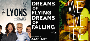 Post image for Off Broadway Theater Reviews: THE LYONS, DREAMS OF FLYING DREAMS OF FALLING, and WE LIVE HERE (Vineyard Theatre, Atlantic Theater Company, and Manhattan Theatre Club)