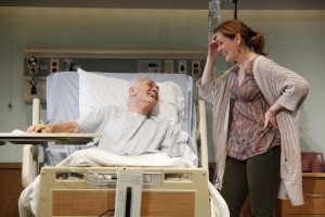 Off Broadway Theater Reviews by Harvey Perr – plays by Nicky Silver, Adam Rapp, and Zoe Kazan - The Lyons with Linda Lavin - directed by Mark Brokaw - Dreams Of Flying Dreams Of Falling with Christine Lahti - We Live Here with Amy Irving directed by Sam Gold - Vineyard Theatre, Atlantic Theater Company, and Manhattan Theatre Club