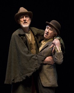 Waiting for Godot by Samuel Beckett at the Mark Taper Forum with Alan Mandell, Barry McGovern, James Cromwell, and Hugh Armstrong – directed by Michael Arabian