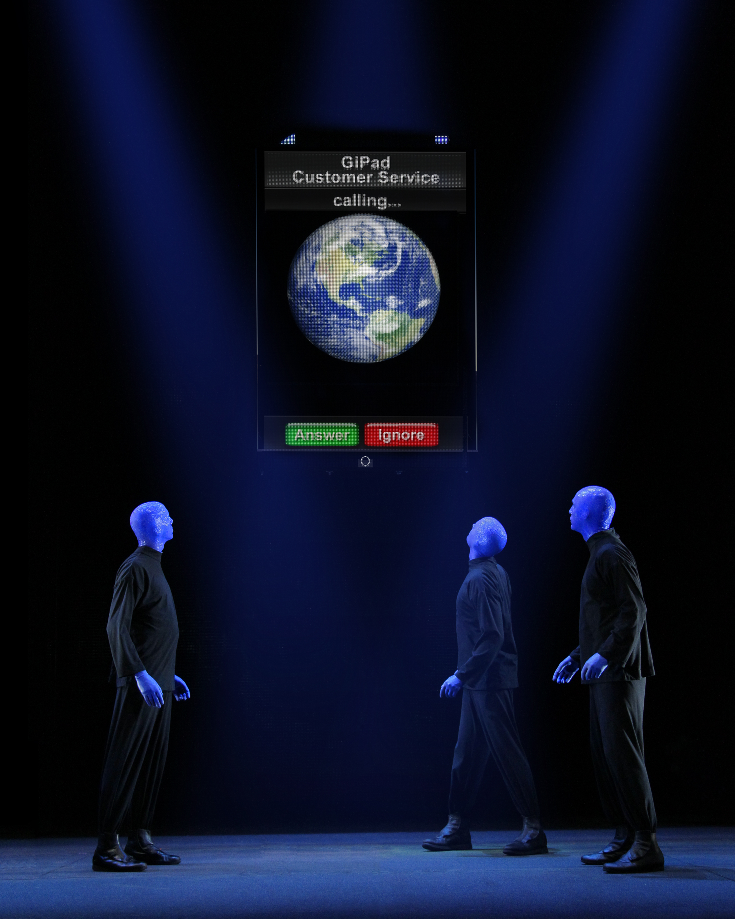 Happy 20th Anniversary, Blue Man Group!  Blue man group, Blue man, Feeling  blue