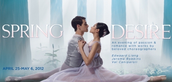 Post image for Upcoming Chicago Dance Feature: SPRING DESIRE (Joffrey Ballet Company in Chicago)