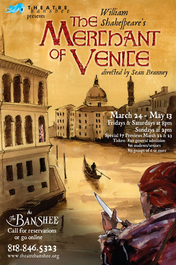 Post image for Los Angeles Theater Review: THE MERCHANT OF VENICE (Theatre Banshee in Burbank)