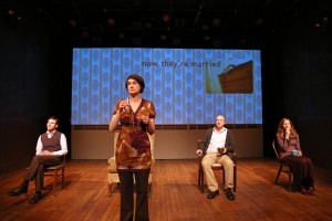 The Civilians in You Better Sit Down: Tales From My Parents’ Divorce at The Flea – directed by Anne Kaufman – Off Broadway Theater Review by Harvey Perr