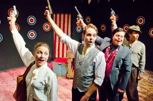 Samuel Bernstein's Stage and Cinema review of ASSASSINS at Actors Circle in L.A.