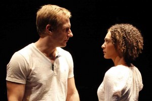 Dmitry Zvonkov's Stage and Cinema NYC review of TENDER NAPALM at 59E59