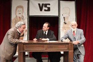 Erika Mikkalo’s Stage and Cinema review of Provision’s SHAW VS. CHESTERTON: THE DEBATE in Chicago