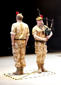 Lawrence Bommer’s Stage and Cinema review of National Theatre of Scotland’s BLACK WATCH in Chicago and on tour