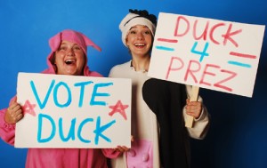 Sally Jo Osborne’s Stage and Cinema review of Lifeline’s DUCK FOR PRESIDENT in Chicago