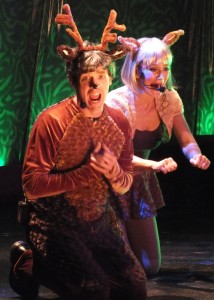 Tony Frankel’s Stage and Cinema review of Troubadour Theater Company’s Rudolph the Red Nosed Reindoors at the Falcon Theatre in Burbank