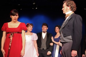 Jason Rohrer's Stage and Cinema review of Impro Theatre's "Jane Austen UnScripted" Upstairs at Pasadena Playhouse