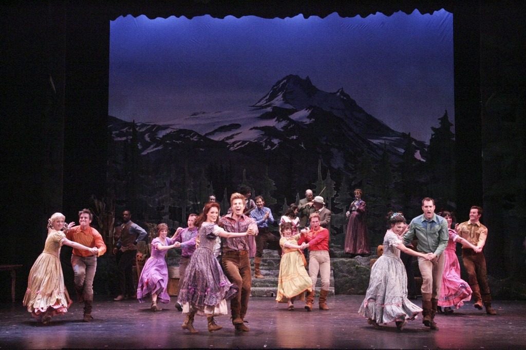 Tony Frankel's Stage and Cinema review of La Mirada's "Seven Brides for Seven Brothers."