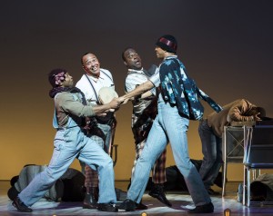 Tony Frankel's Stage and Cinema LA review of "The Scottsboro Boys" at the Ahmanson Theatre.