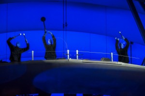 Tom Chaits' Stage and Cinema Los Angeles review of BLUE MAN GROUP in concert at the Hollywood Bowl