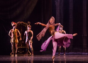 Erica Lynette Edwards in Joffrey Ballet's LA BAYADÈRE-THE TEMPLE DANCER.