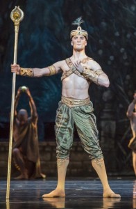 Fabrice Calmels in Joffrey Ballet's LA BAYADÈRE-THE TEMPLE DANCER.