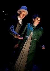 Greg Matthew Anderson and Sarah Price in Remy Bumppo's production of NORTHANGER ABBEY