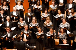 Los Angeles Master Chorale’s 50th Season Celebration at Disney Hall, conducted by Music Director Grant Gershon.