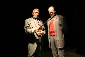 Mark Bramhall and Isaac Wade in Actors Co-op’s production of DR. JEKYLL AND MR. HYDE.