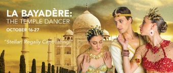 Post image for Chicago Dance Review: LA BAYADÈRE: THE TEMPLE DANCER (Joffrey Ballet)