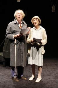 Michael Gambon and Eileen Atkins in Samuel Beckett's ALL THAT FALL, directed by Trevor Nunn, at 59E59 Theaters.