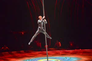 Amaluna Cirque du Soleil, Chinese Pole