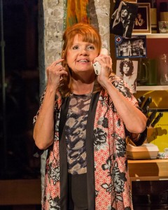 Annie Golden in the world premiere of THE BLACK SUITS at the Kirk Douglas Theatre.