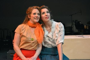 Kristi Holden and Lowe Taylor in Musical Theatre Guild's production of WONDERFUL TOWN.