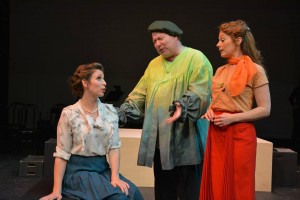 Lowe Taylor, Roy Leake, Jr. and Kristi Holden in Musical Theatre Guild's production of WONDERFUL TOWN.