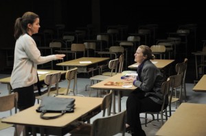 Paula Cale Lisby and Vonessa Martin in Furious Theatre's production of GIDION'S KNOT.