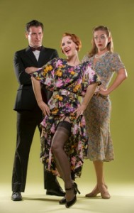 Sean Thompson, Halsey Varady and Allison Rich in 42ndStreet Moon's production of I MARRIED AN ANGEL.