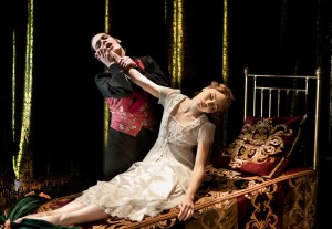 Tom Jackson Greaves and Hannah Vassalo in MATTHEW BOURNE'S SLEEPING BEAUTY - photo by Simon Annand