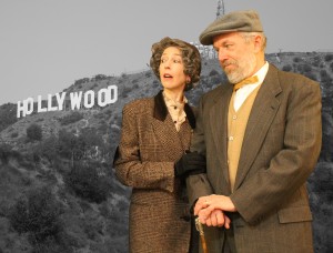 Anita Kallen and William Chamberlain as George Bernard Shaw and Charlotte Townsend Shaw