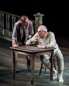 James Lancaster and Brian Dennehy in Sebastian Barry's THE STEWARD OF CHRISTENDOM at the Mark Taper Forum.