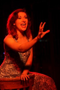 Megan Rippey in 'Kurt Weill at the Cuttlefish Hotel' - West End Theatre at the end of the Santa Monica Pier.