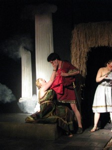Scene from “Electra” at the Archway Theatre.