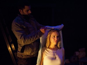 Damon Dunay and Noelle Kenney in COLDWATER by Blue Cube at Son of Semele Ensemble.