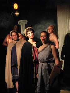 Scene from “Electra” at the Archway Theatre.