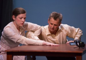 Tymberly Canale and Mikhail Baryshnikov in "Man in a Case."