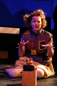 Brittany Slattery in Sarah Ruhl's PASSION PLAY at the Odyssey Theatre. Photo by Enci.