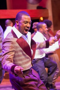 Brian Nelson as Alvin Cash in CHICAGO'S GOLDEN SOUL (A 60’S REVUE) at Black Ensemble Theater.