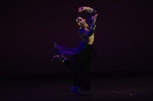 Choreographer and dancer Aakash Odedra in ECSTASY, part of JAMES BROWN - GET ON THE GOOD FOOT, A CELEBRATION IN DANCE.