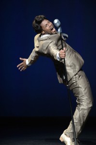 Derick K. Grant in "Live" by Otis Sallid, part of JAMES BROWN: GET ON THE GOOD FOOT, A CELEBRATION IN DANCE.